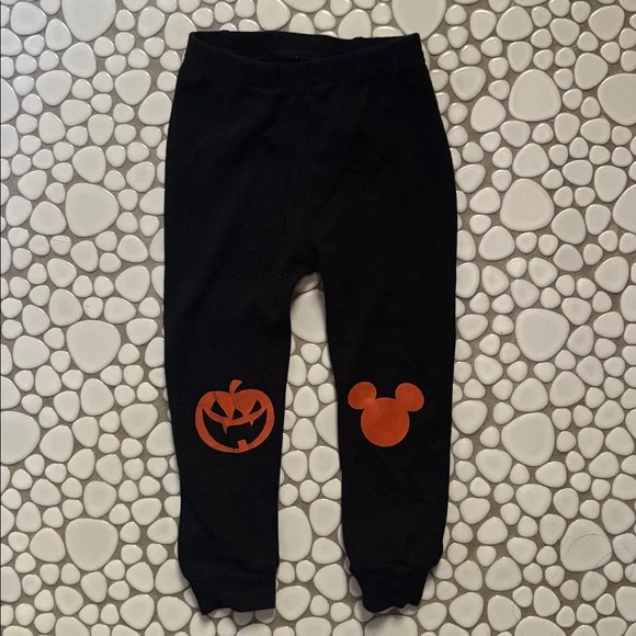 GAP x Disney Mickey & Pluto Trick or Treat Halloween Pajama Set Sz 2T - Picture 6 of 8